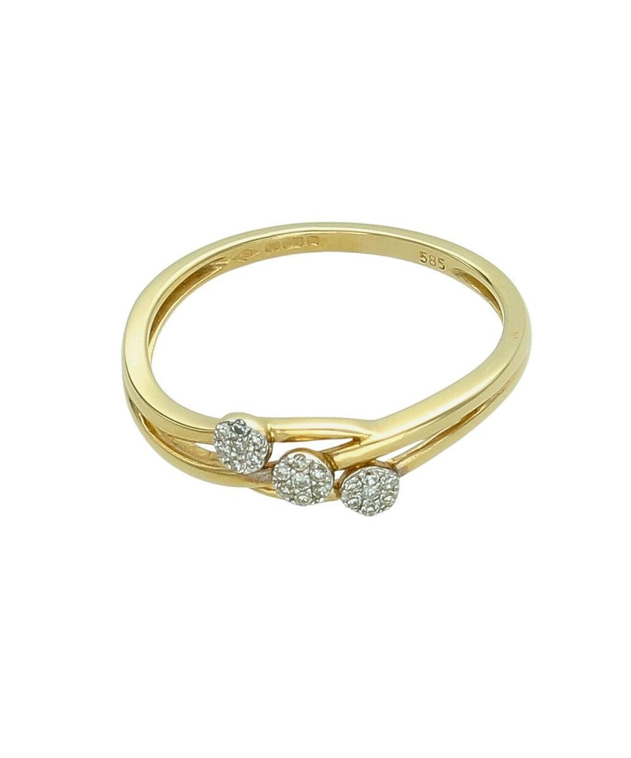 Pierścionek złoty 585 „Potrójne diamenty” z 21 brylantami diament.jpg